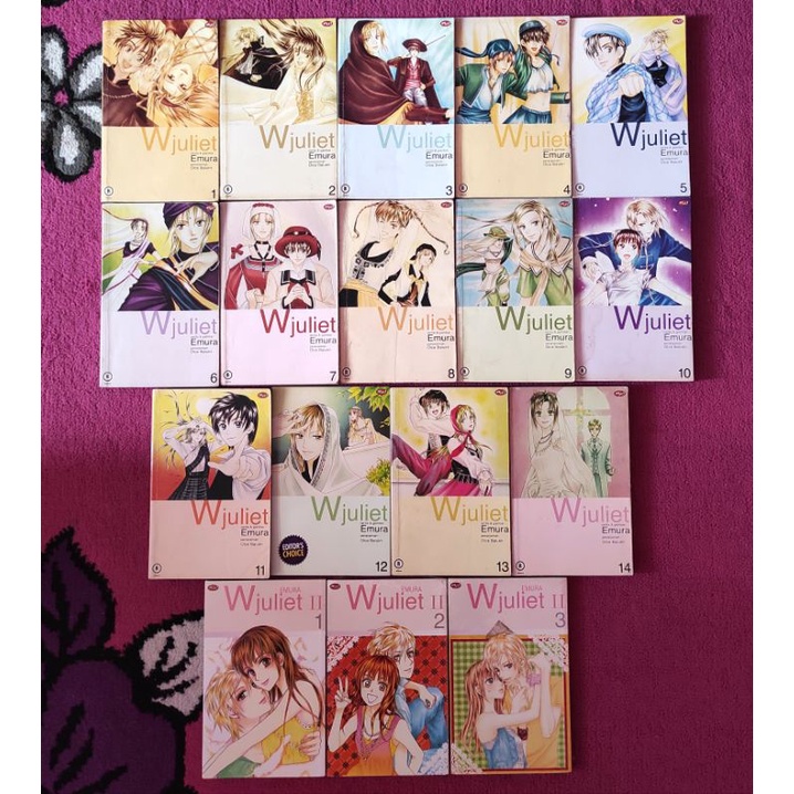 Komik W Juliet 1-14 tamat + W Juliet II 1-3 tamat (Emura)