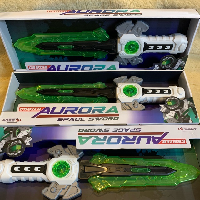 CRUZER LIGHTS AND SOUNDS AURORA SPACE SWORD pedang pedangan