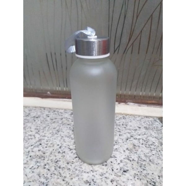 Botol Tumbler kaca Murah doff
