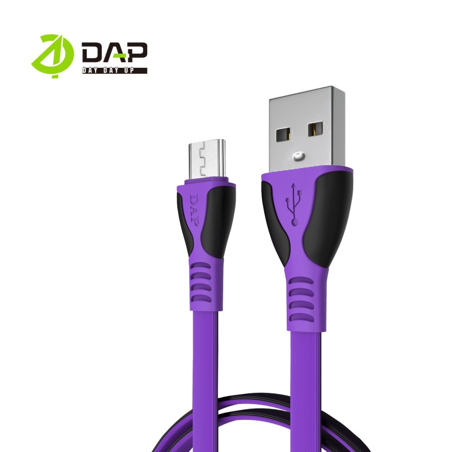 Kabel Micro USB Fast Charging 2.4A DAP DPM25 -SATUAN- Panjang 25cm