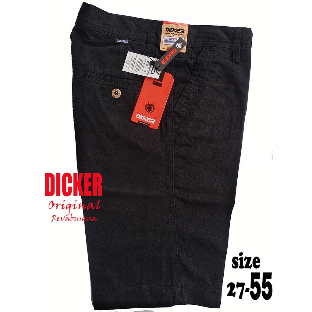 Celana Pendek Pria Polos Distro Chino Bahan Strecht Size 27-55 Big Size