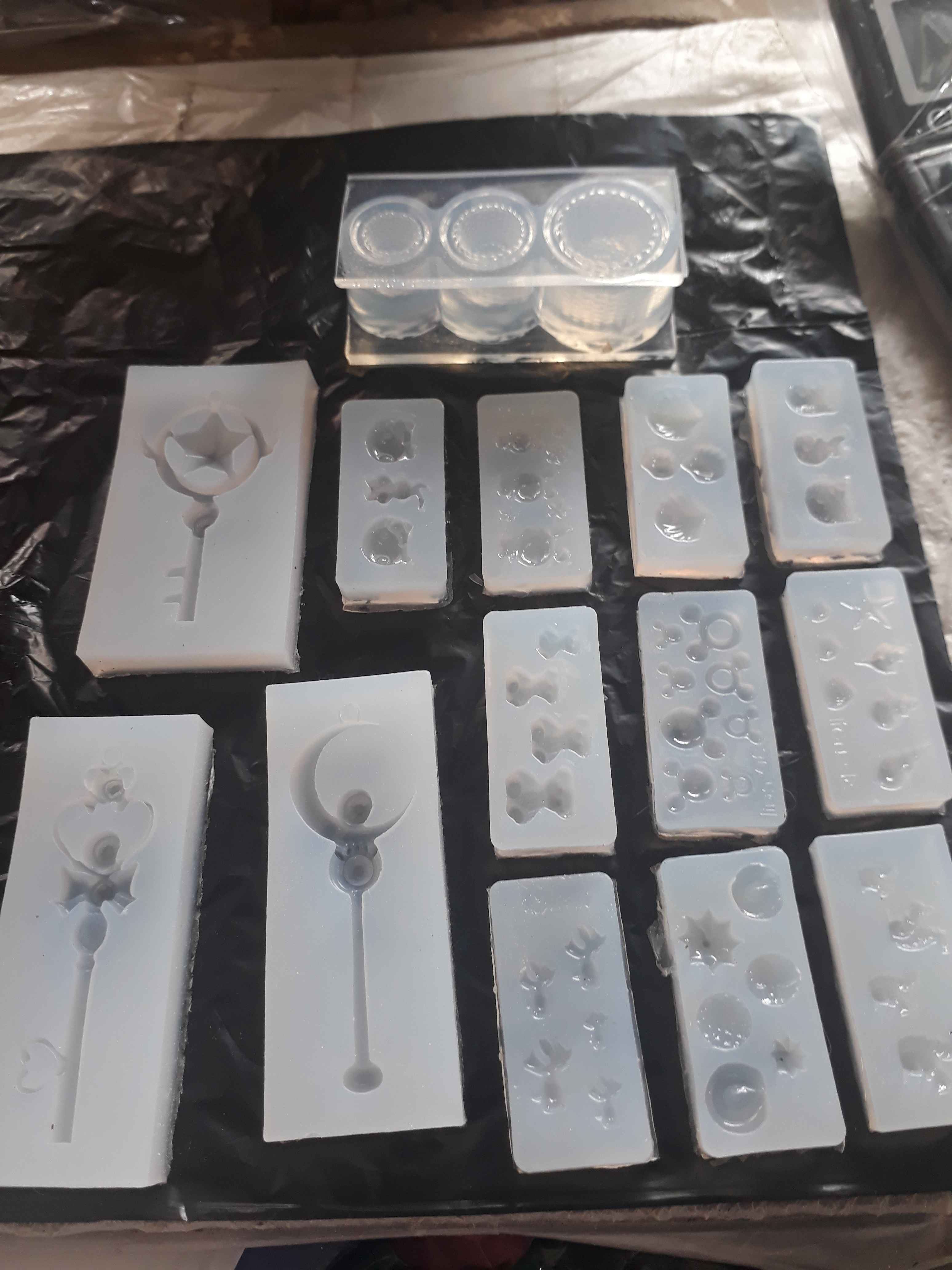 ✿ Inf ✿ Cetakan Resin Diy Buatan Tangan Bentuk Ikan Mas Bahan Silikon