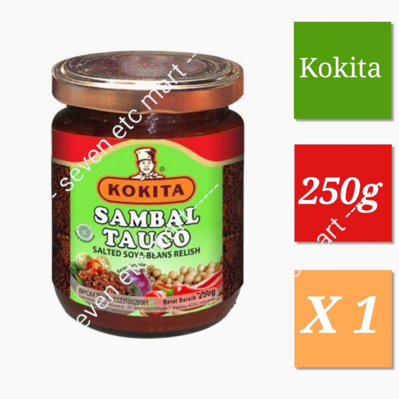 Kokita Sambal Tauco 250g
