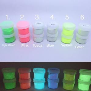 

Bubuk Glow in The Dark / Powder Glow in The Dark . - Light Green