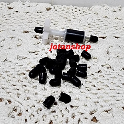 1 set Karet Stopper Dop Tutup AS Magnet Kipas Rotor Pompa Aquarium PH 1200 1600 1800