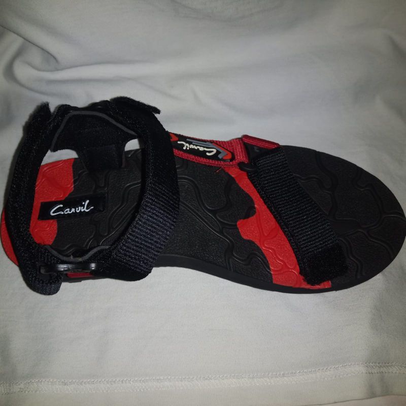 sandal gunung pria carvil erdagon black red