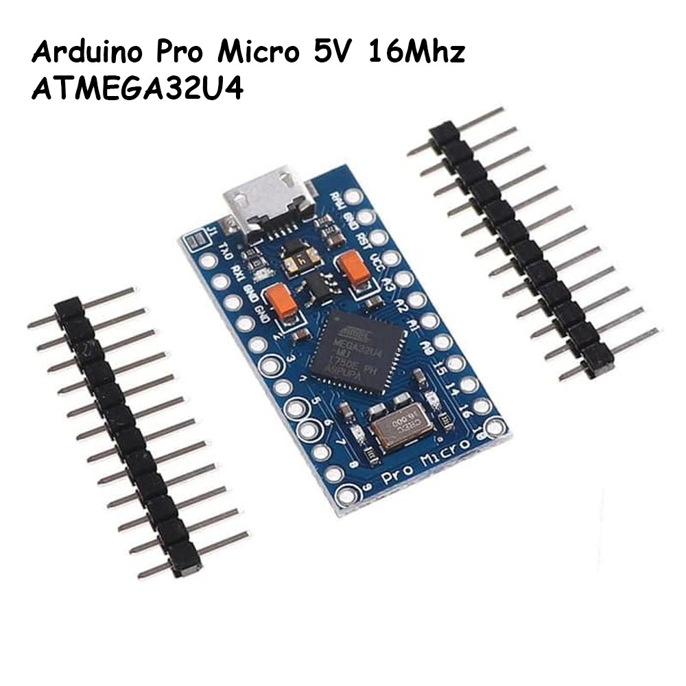 Jual Arduino Pro Micro 5v 16MHz Micro USB ATMEGA32U4 ATMEGA 32U4 V-USB ...