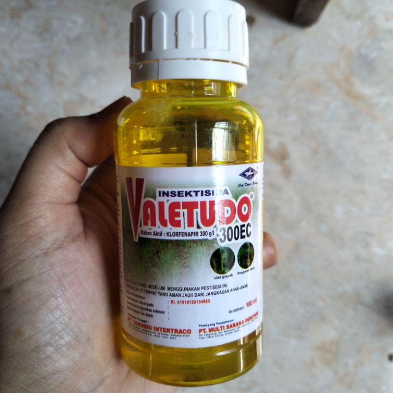 INSEKTISIDA KLORFENAPIR VALETUDO 300 EC - Kemasan 100 ml ( CUCI GUDANG )