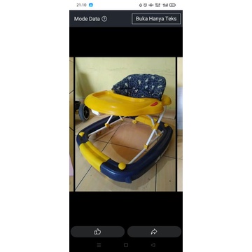 baby Walker  (Apolo) preloved sudah sold by wa