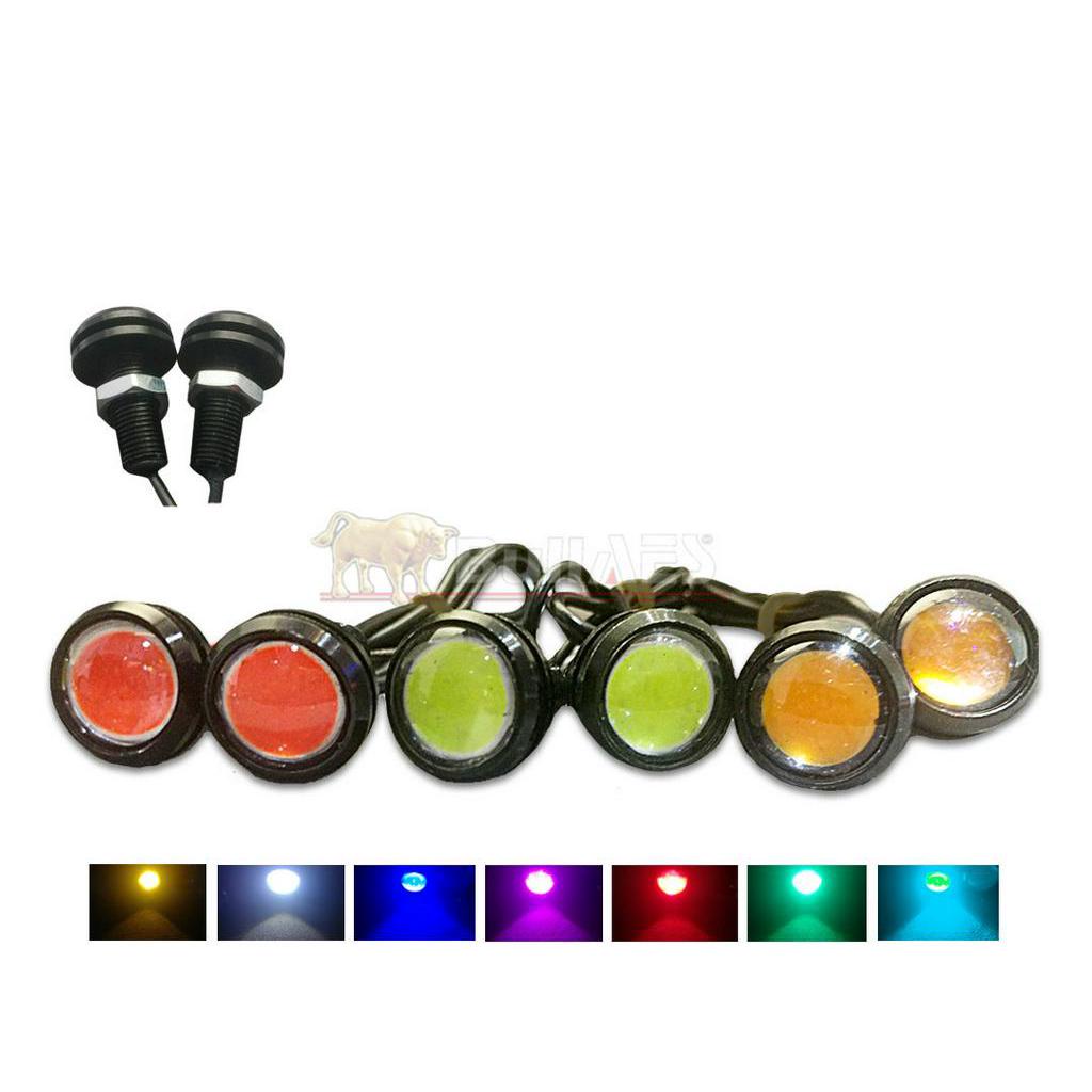 Mata Elang Cob 23 Mm HURA SuperBright Waterproof BULLAES HARGA PER 1 PCS AES-2763-AK