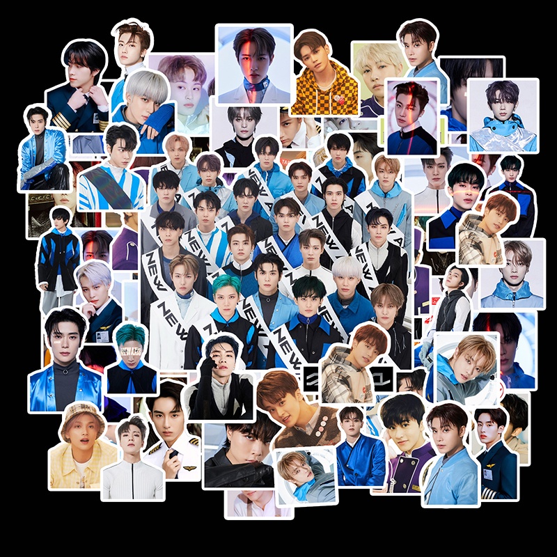 100pcs / set Stiker Kpop NCT 2021 UNIVERSE Untuk Diary / Koper