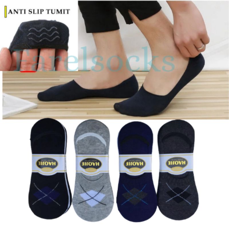 KAOS KAKI ENGKLE KAOS KAKI INVISIBLE KAOS KAKI PENDEK/HIDDEN SOCKS (pendek setumit)-7