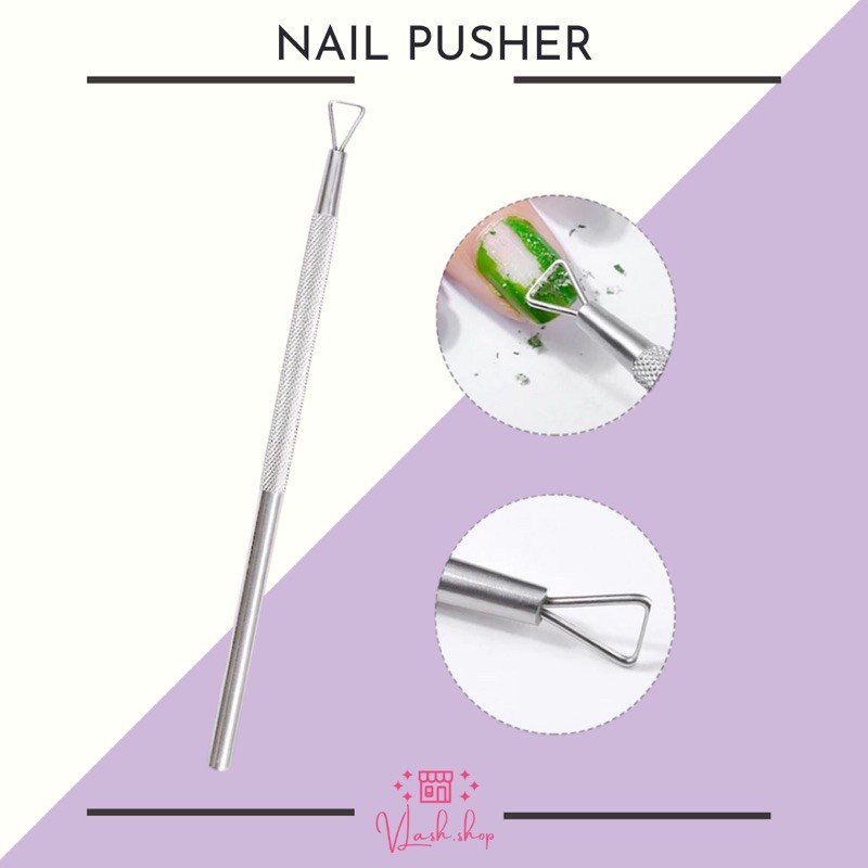NAIL PUSHER - CUTICLE PUSHER - KUTIKEL PUSHER