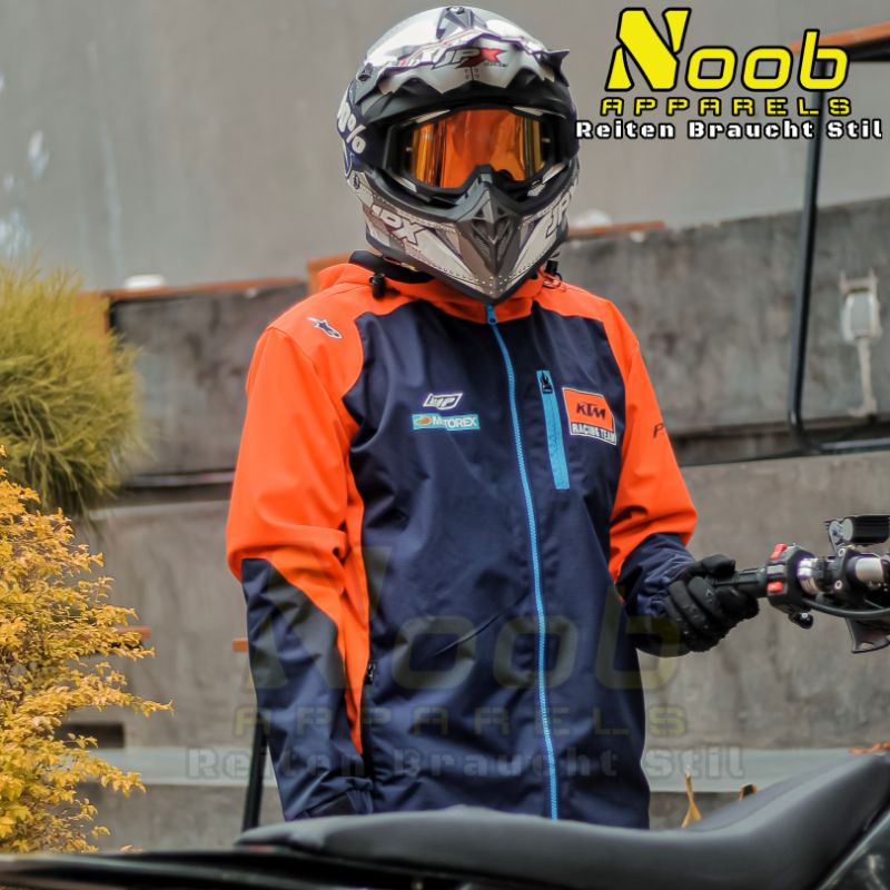 Jaket Touring Motor KTM - Jaket Parasut - Jaket Trail - Jaket Pria - Jaket Sunmori - Jaket Windbreak