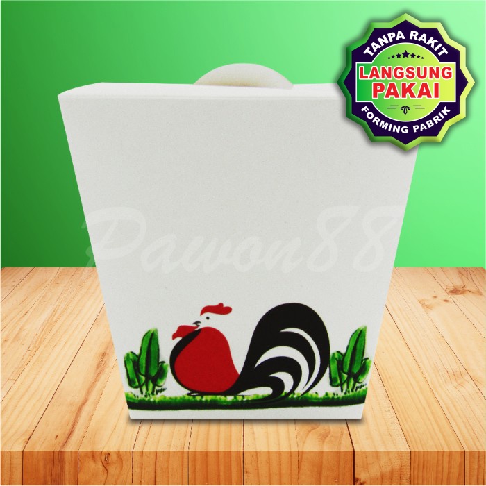 Promo Food Pail Ayam Kate 50 Pcs Anti Bocor Termurah
