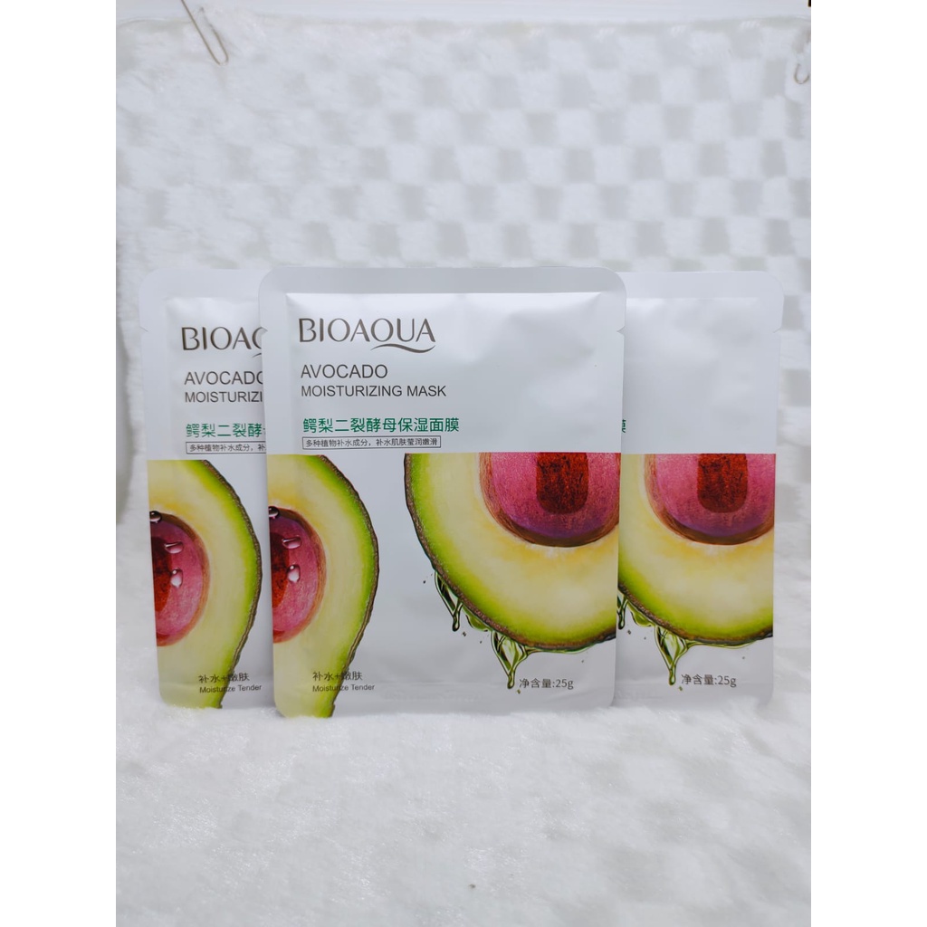 Bioaqua Masker Wajah Kaya Rasa Buah 8 Varian