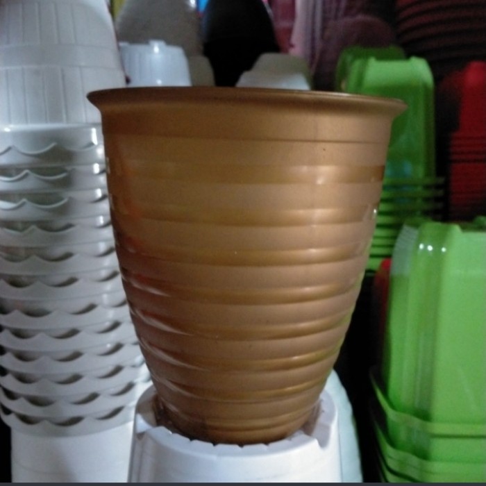 Pot Bunga Taiwan 185Gold.-pot tanaman