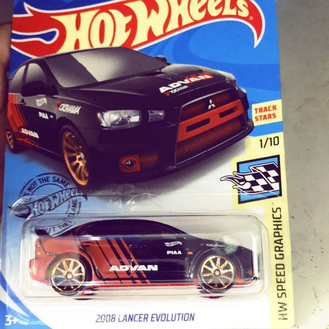 Hotwheels 2008 Lancer Evolution