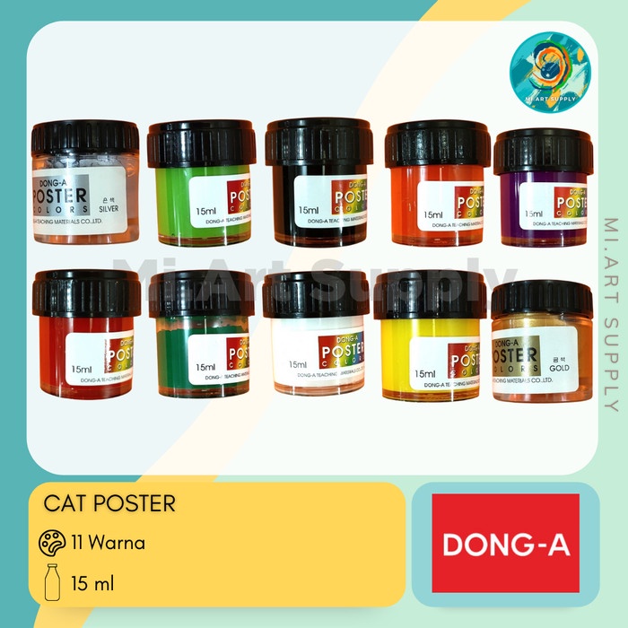 

Cat Poster Colour DONG A 15 ML - Satuan