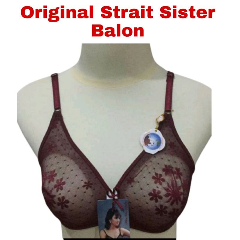 BH STRAIT SISTER ORIGINAL BALON/TRANSPARANT/KAIT 1/NYAMAN DI PAKAI