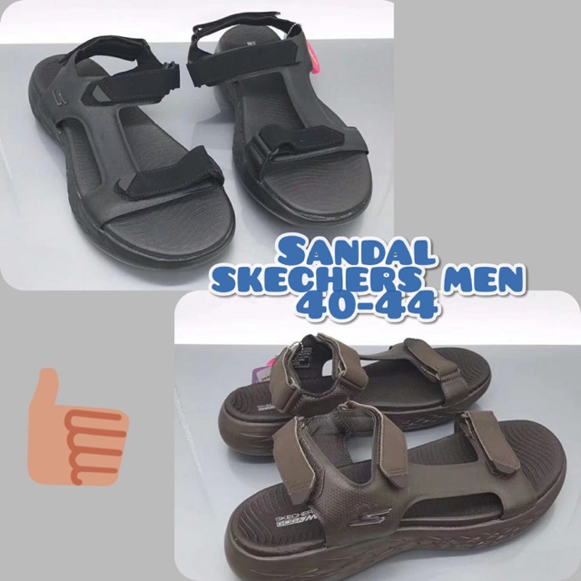 sandal pria skechers on the go venture/sandal gunung/sandal skechers