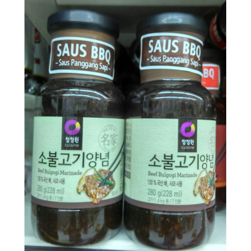 

DAESANG BBQ SAUCE BEEF 280 GRAM