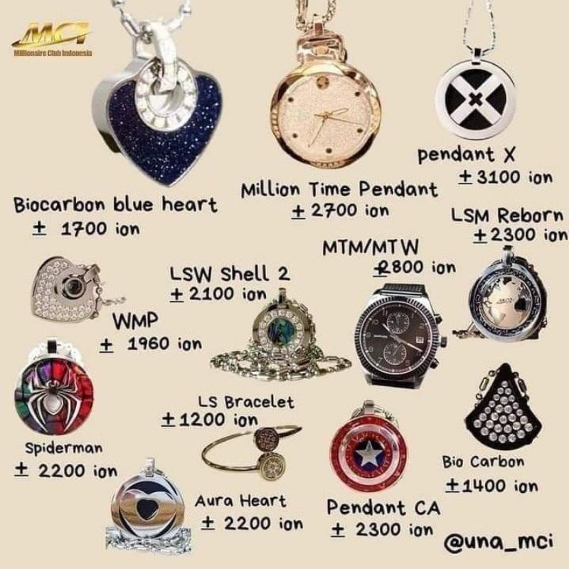 KALUNG MCI PENDANT reborn anti radiasi 100%original (free emas minigold)