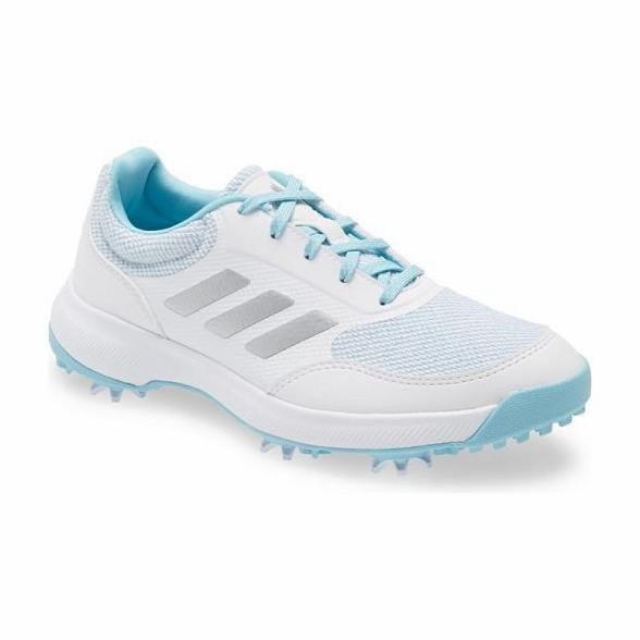 sepatu golf women / wanita adidas tech response SL white - blue