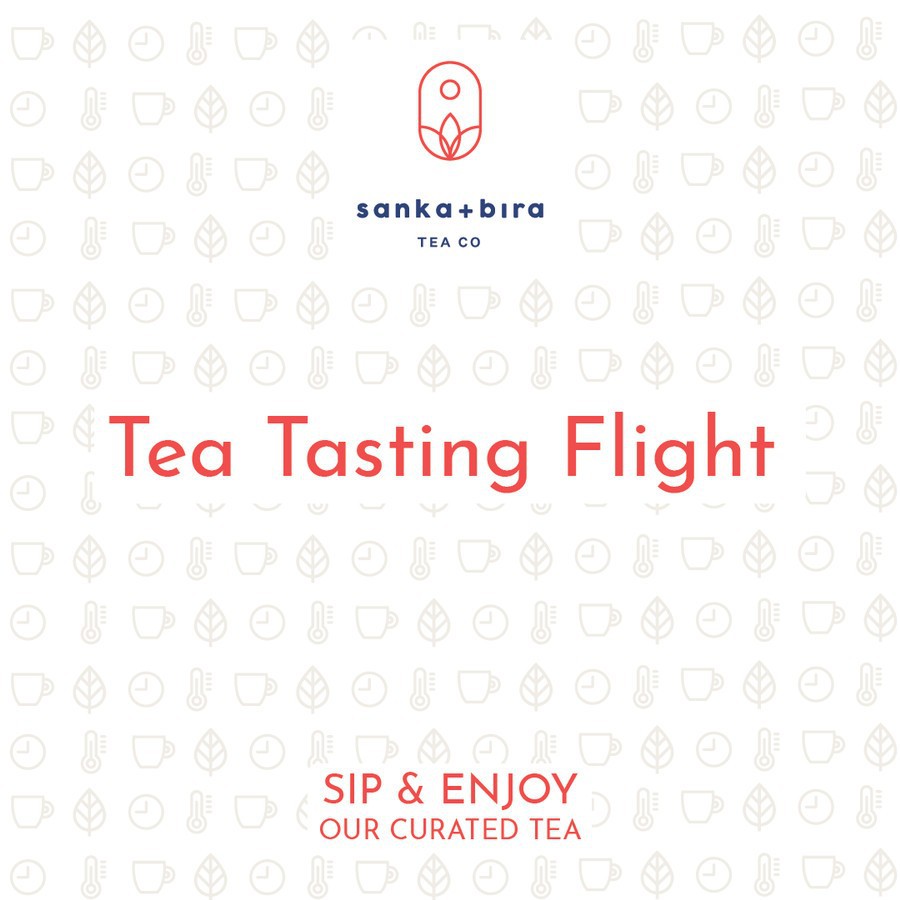 

Tea Tasting Flight - Sanka+Bira Curated Tea (3 Types of Tea @10g)