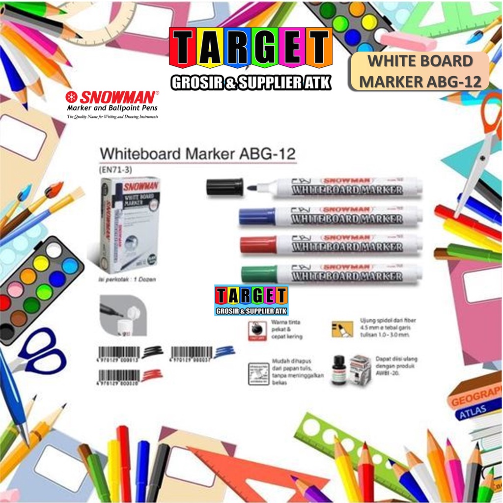 

SPIDOL WHITEBOARD MARKER /PAPAN TULIS