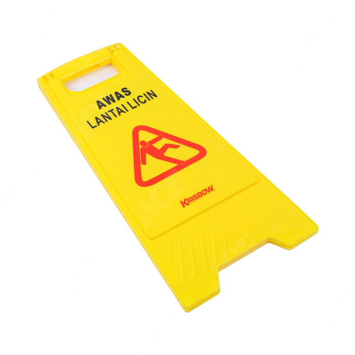 Floor Sign Awas Lantai Licin - Krisbow