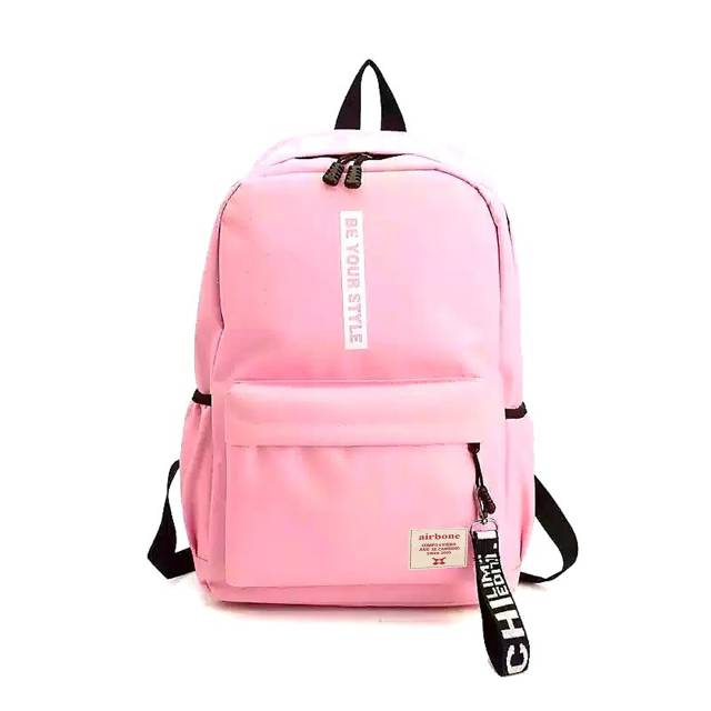 Be Your Style Tas Ransel Backpack Korea Ransel Sekolah SWAG