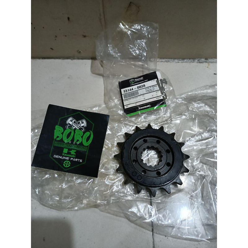 gear gir depan 16T ZX6R zx600 zx636 original