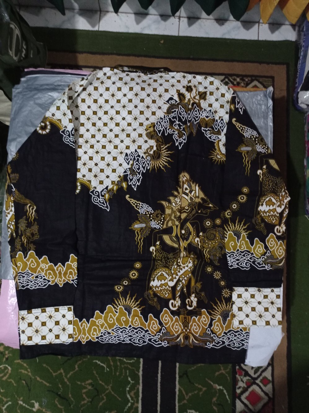 Trolistore Grosir Kemeja Batik Pria Cowok Lengan Panjang Kj Kjp