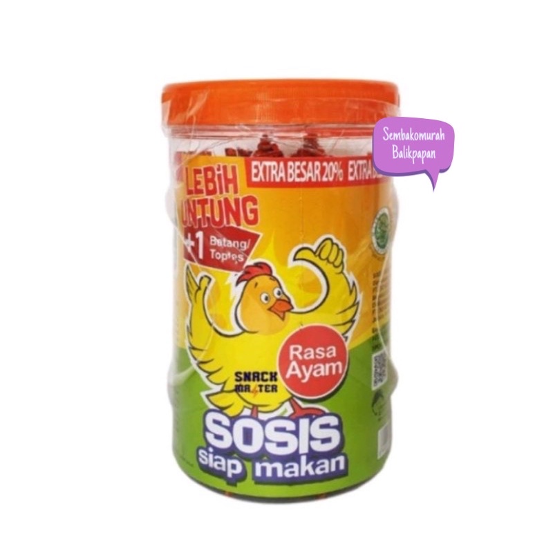 

Sosis So Nice Ayam (per toples) Extra +1