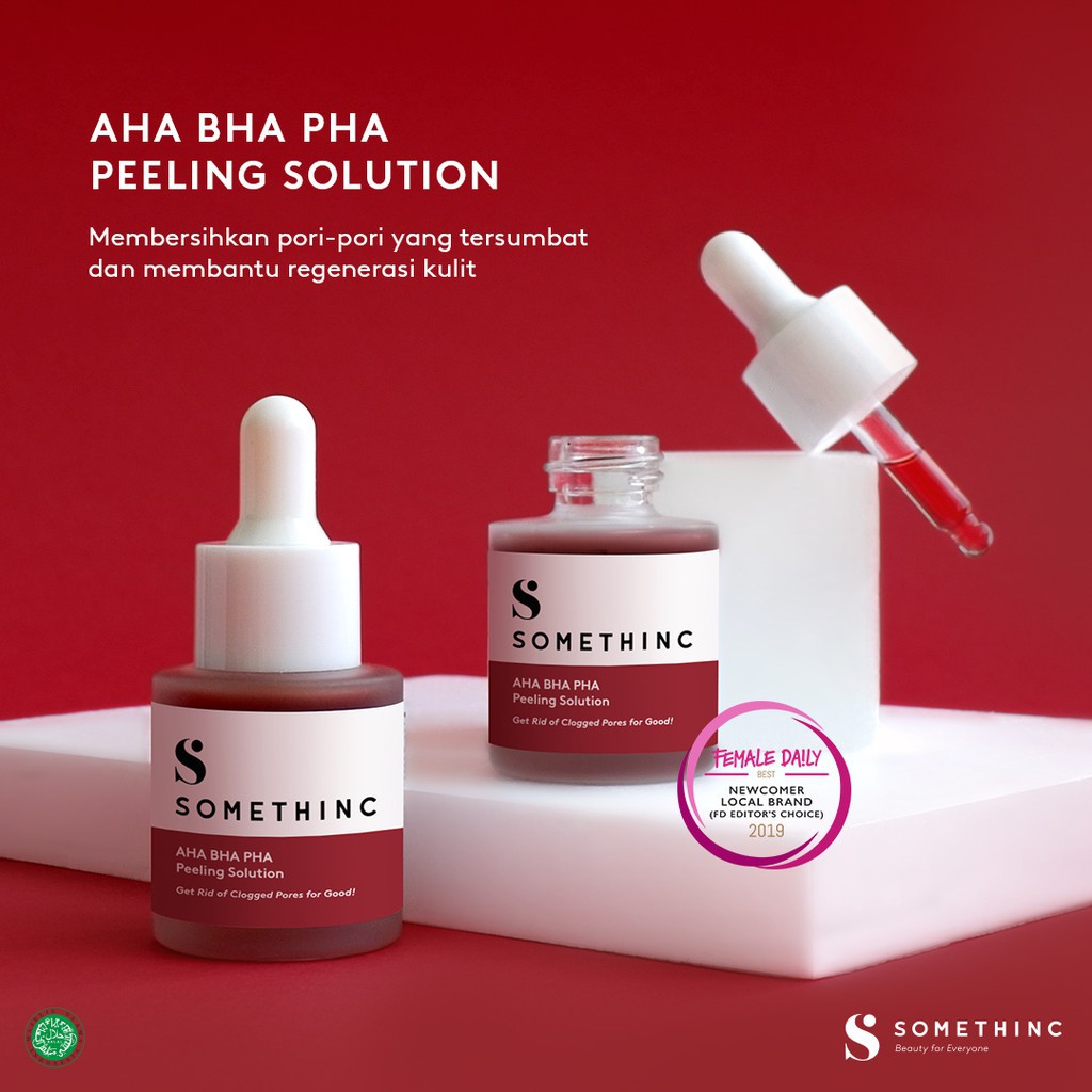 SOMETHINC AHA BHA PHA AHA 7%, BHA 1%, PHA 3% Weekly Peeling Solution BPOM