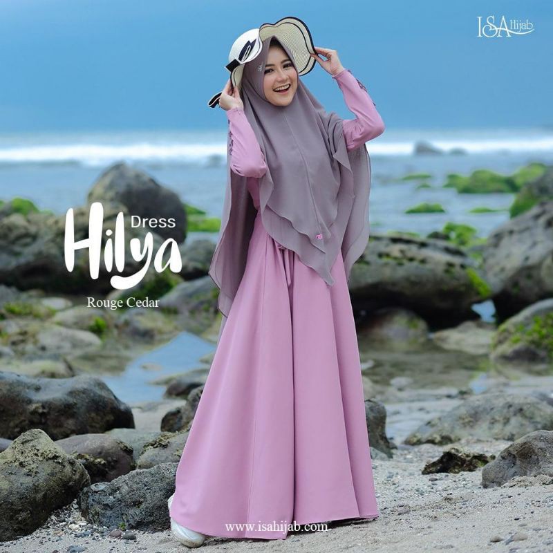 HILYA DRESS Eksklusif by ISA Hijab