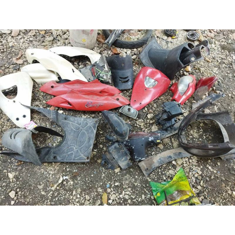 cover body bodi kymco easy original