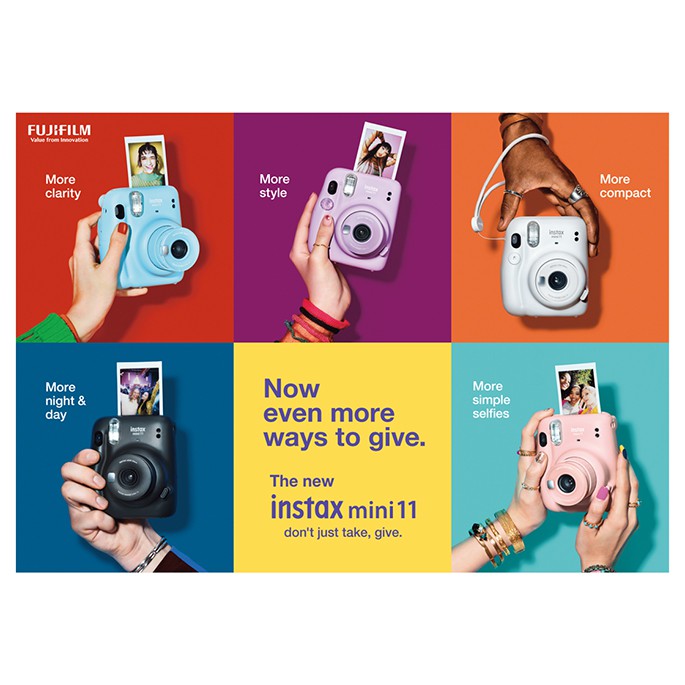 Fujifilm Instax Mini 11 Instant Film Camera - Kamera Instant-4