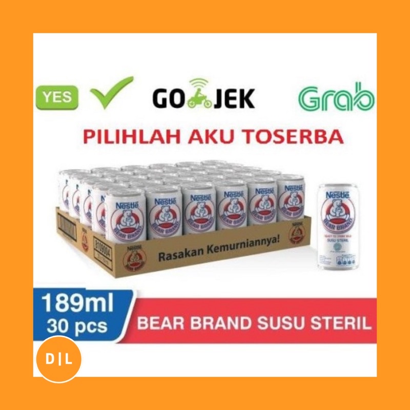 Bear brand Susu beruang 1 pak ( 30 kaleng )