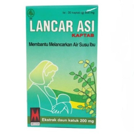 LANCAR ASI BOX Strip - Suplemen Herbal Pelancar ASI Air Susu Ibu