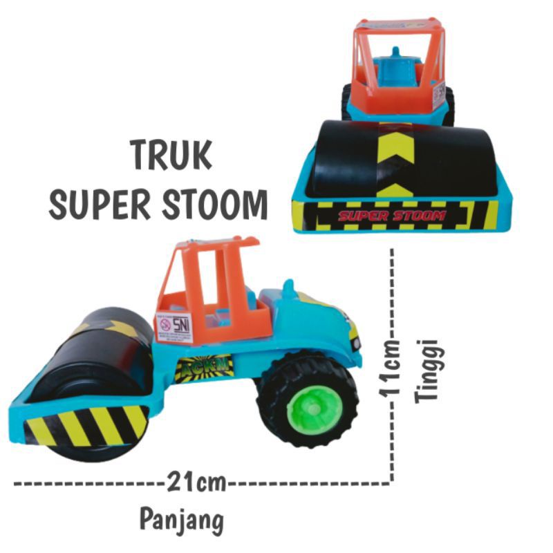MAINAN ANAK TRUCK BULDOSER / STOOM . SEPUR TUMBUK MURAH