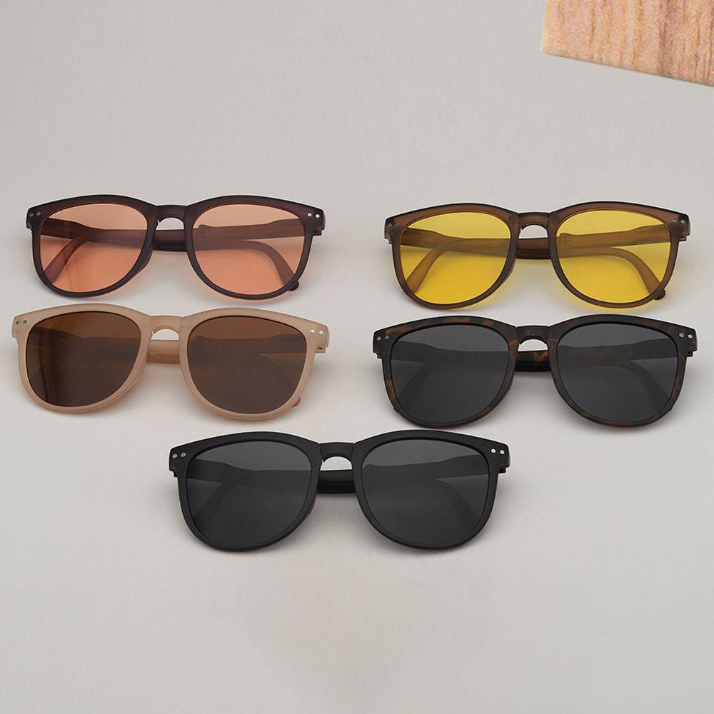 [Elegan] Kacamata Hitam Lipat Portable Korean Vision Care Travel UV400 Wanita Folding Eyewear