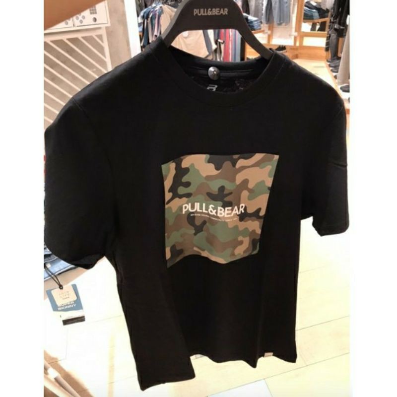 kaos pull &amp; bear tshirt pull and bear basic pria wanita terlaris