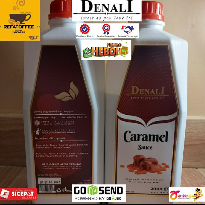 

Spesial - Denali Caramel Sauce 2Kg