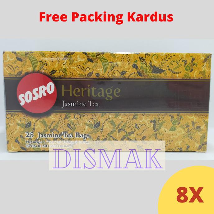 

[ COD ] Teh Sosro Heritage Celup 8 Pcs TERBARU Kode 697