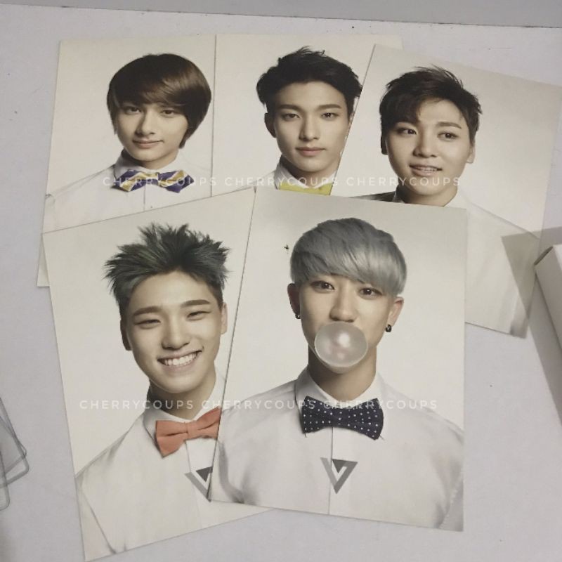 [READY] seventeen 4th gen carat kit photocard seventeen 17carat white postcard