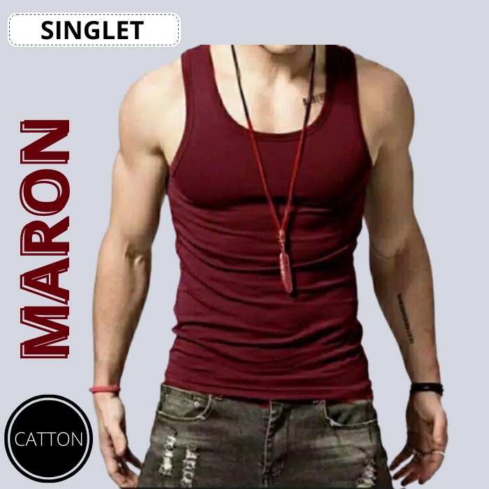 singlet pria dewasa kualitas premium distro / kaos singlet pria / singlet cowok distro pria dewasa /