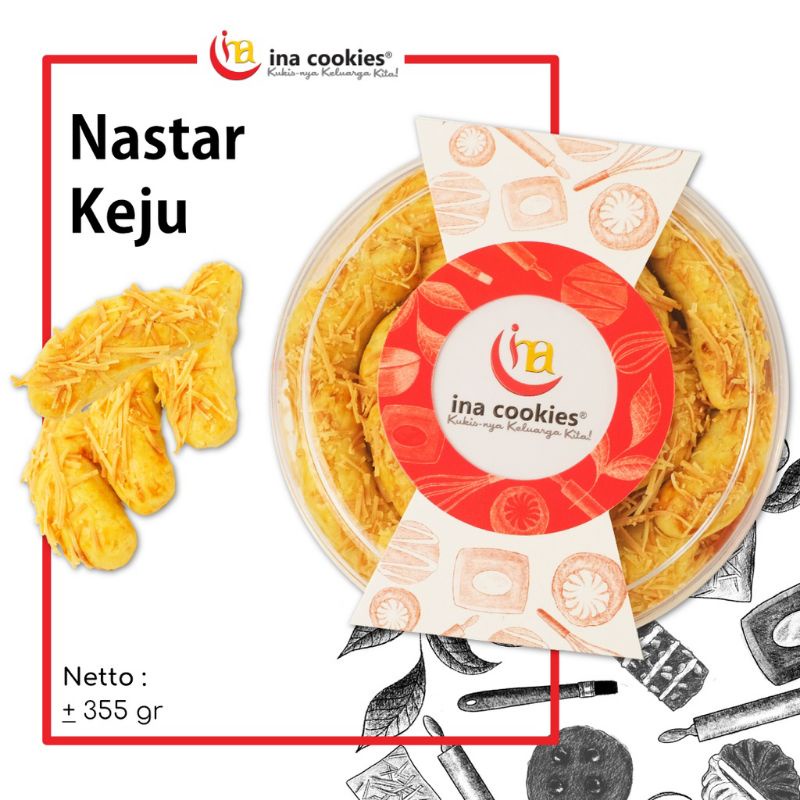 

INA COOKIES REGULER - NASTAR KEJU