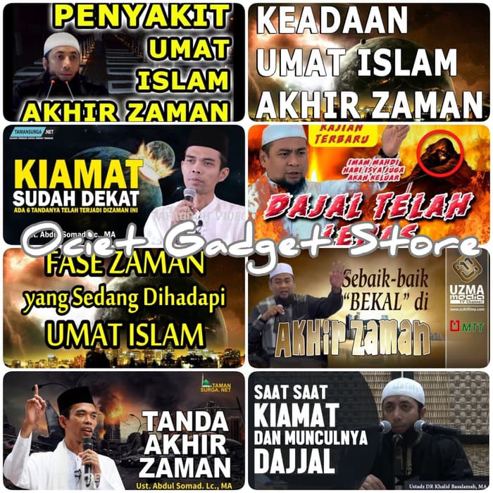 Umat Muslim Wajib Tahu Ceramah Akhir Zaman Ustad Uas Dll Plus Fd 3gb Ori Shopee Indonesia